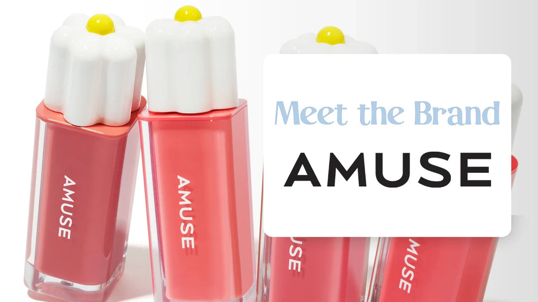 Get the AMUSE Girl Look: Plump Lips, Flushed Cheeks, and a Glass Skin Glow
