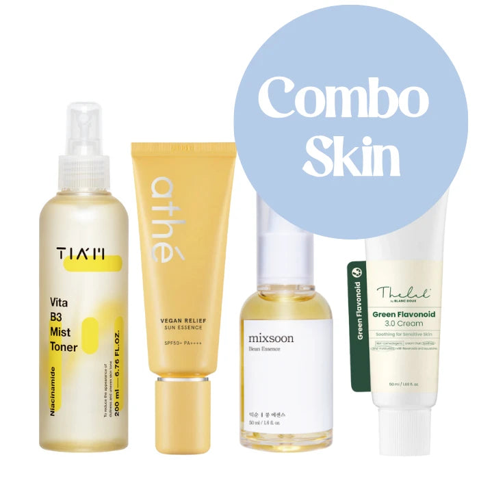 PURESEOUL's collection of top Korean Skincare for combo and combination skin types in the UK