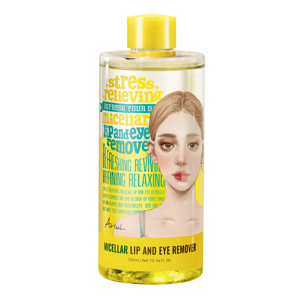 Stress Relieving Micellar Lip And Eye Remover - Jumbo (300ml)