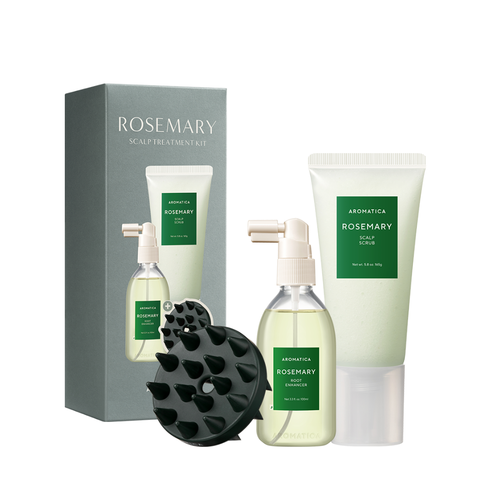 Rosemary Scalp Treatment Kit - 3pcs