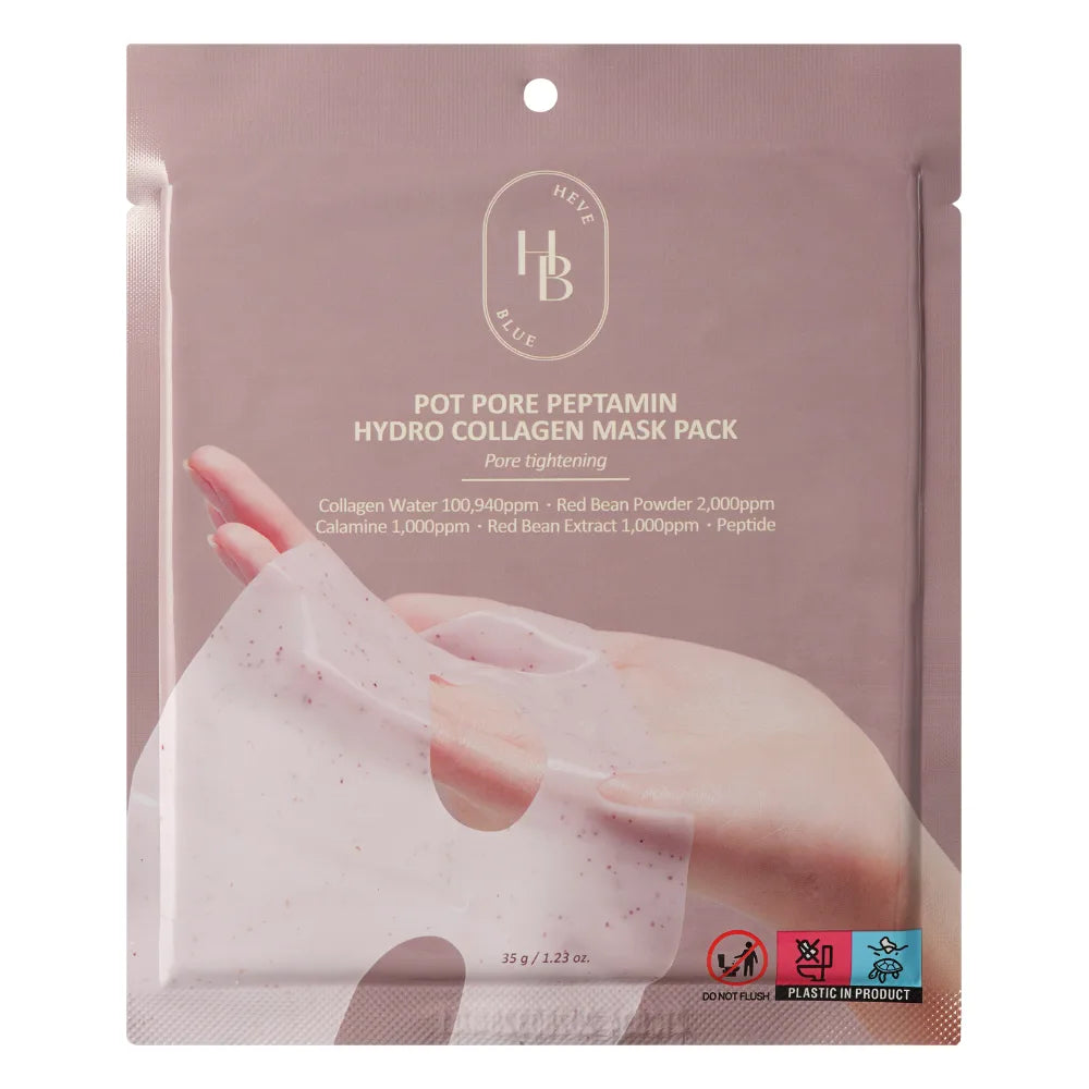 Pot Pore Peptamin Hydro Collagen Mask Pack - 1pc