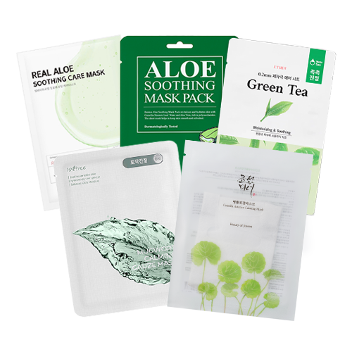 Redness Rescue Sheet Mask Pack (Inc.5 Masks)