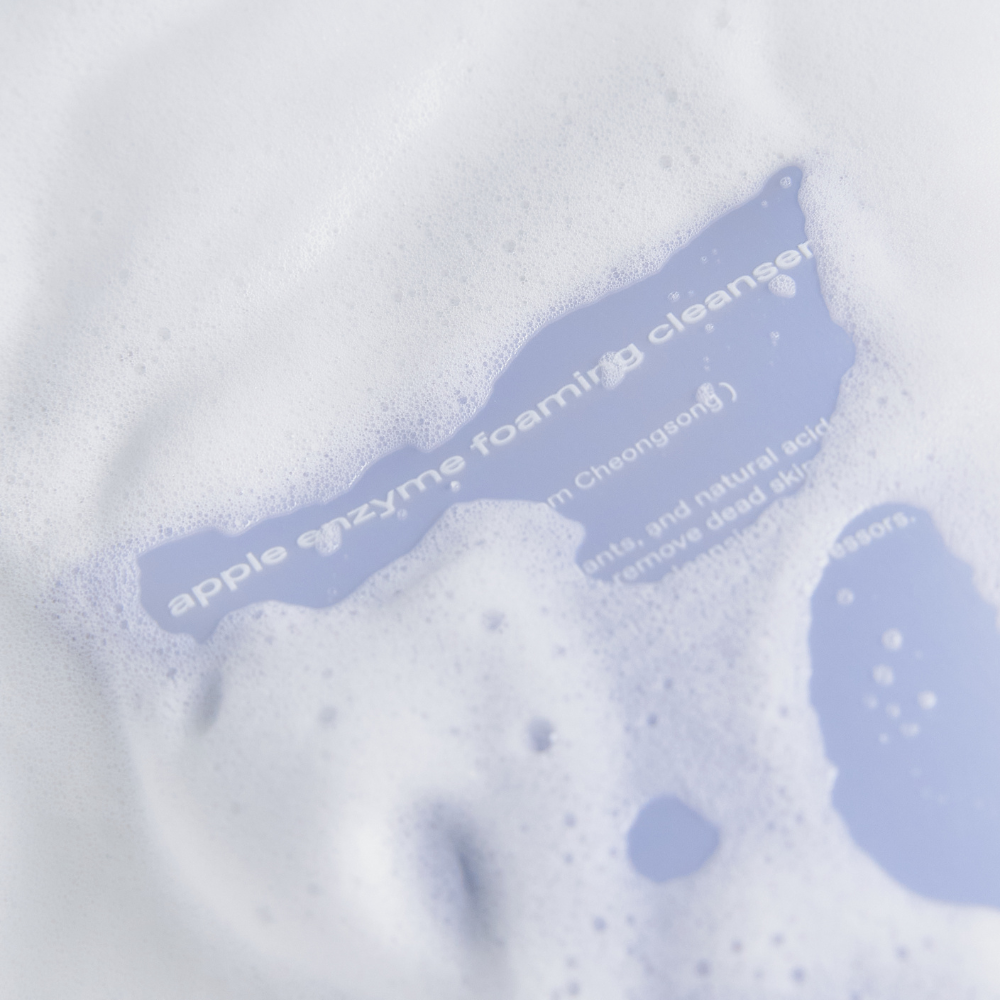 apple enzyme foaming cleanser (110g)