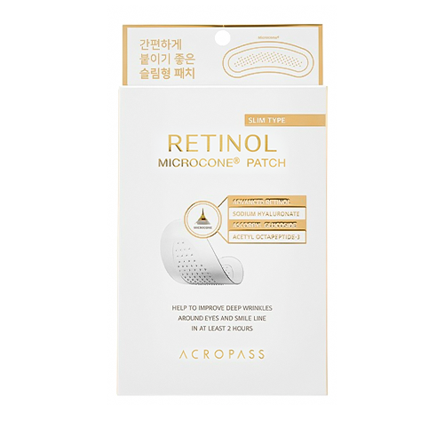 ACROPASS Retinol Microcone Wrinkle Patch - Slim Type (3x 2 Patches