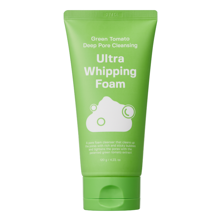 Green Tomato Deep Pore Cleansing Ultra Whipping Foam (120g)