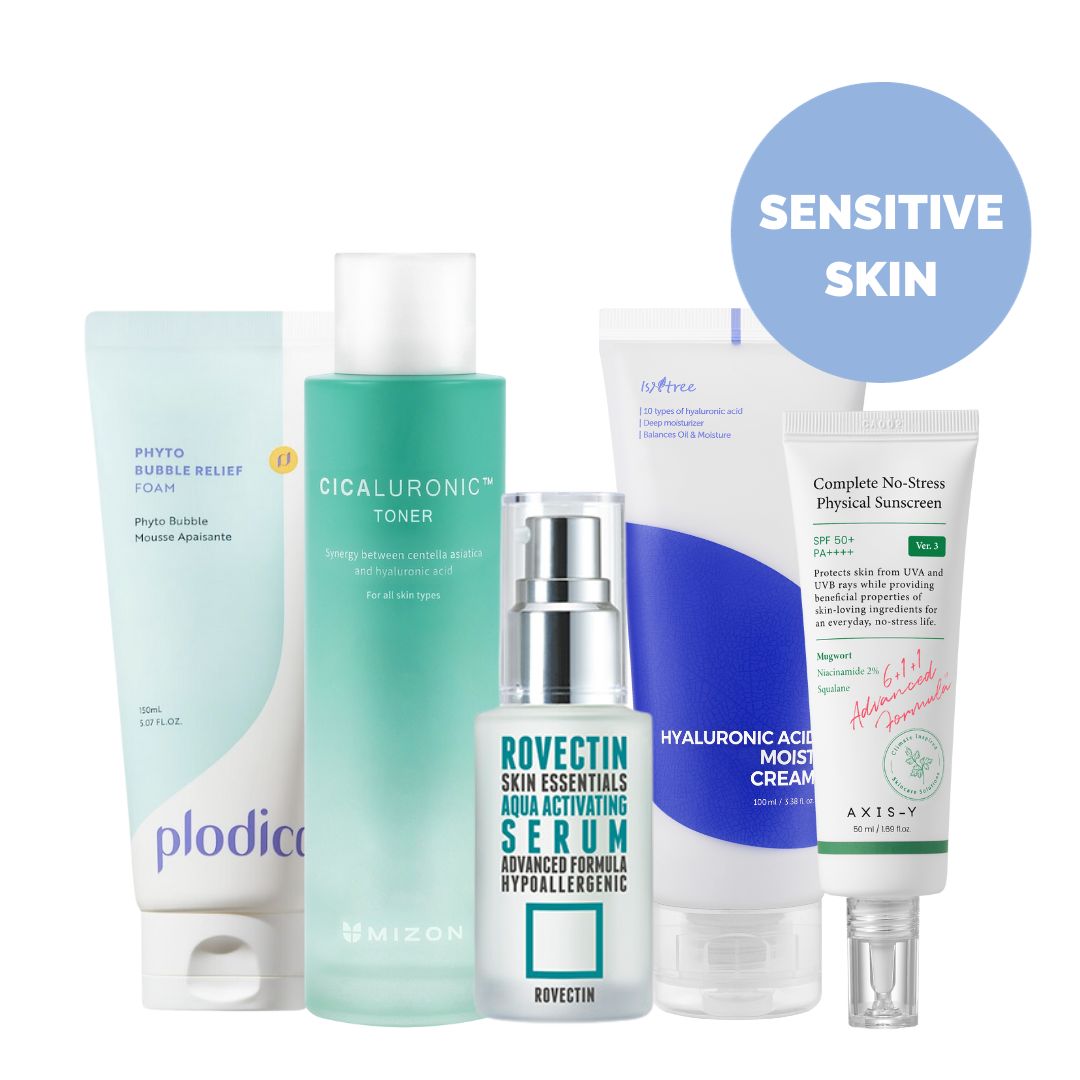 Sensitive Skin - 5 Step Skincare Routine (Inc. 5 Items)