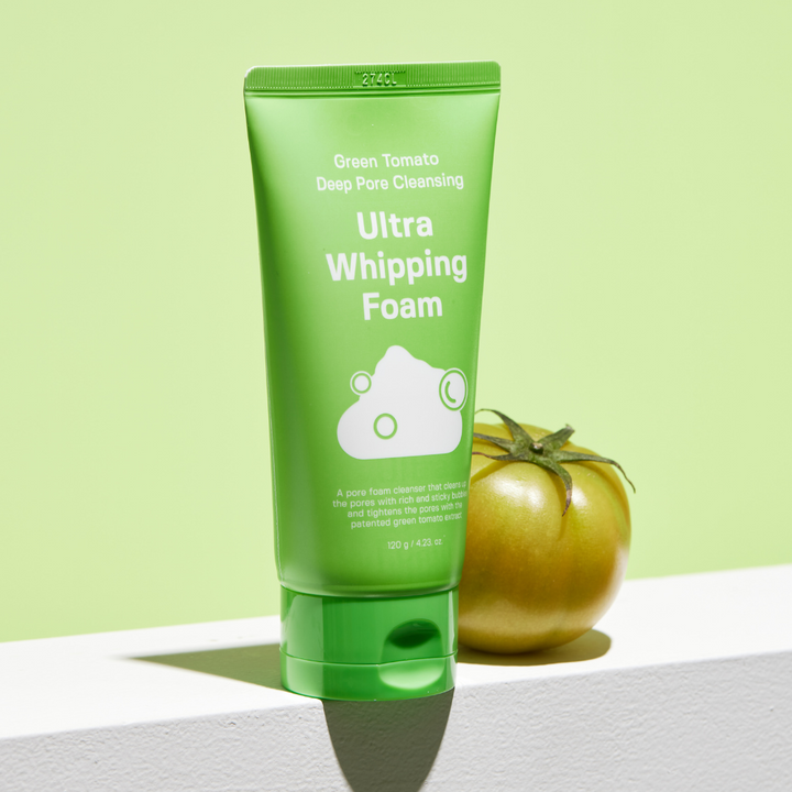 Green Tomato Deep Pore Cleansing Ultra Whipping Foam (120g)