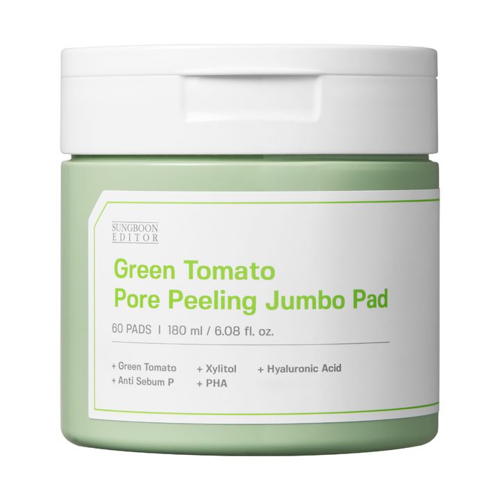 Green Tomato Pore Peeling Jumbo Pad - 60 pads (180ml)