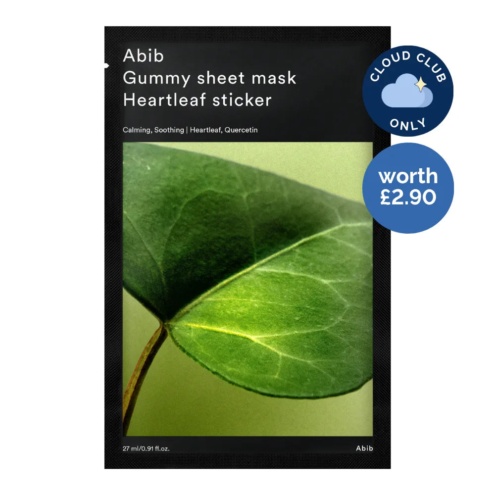[REDEEM] Gummy Sheet Mask - #Heartleaf Sticker (1pc)