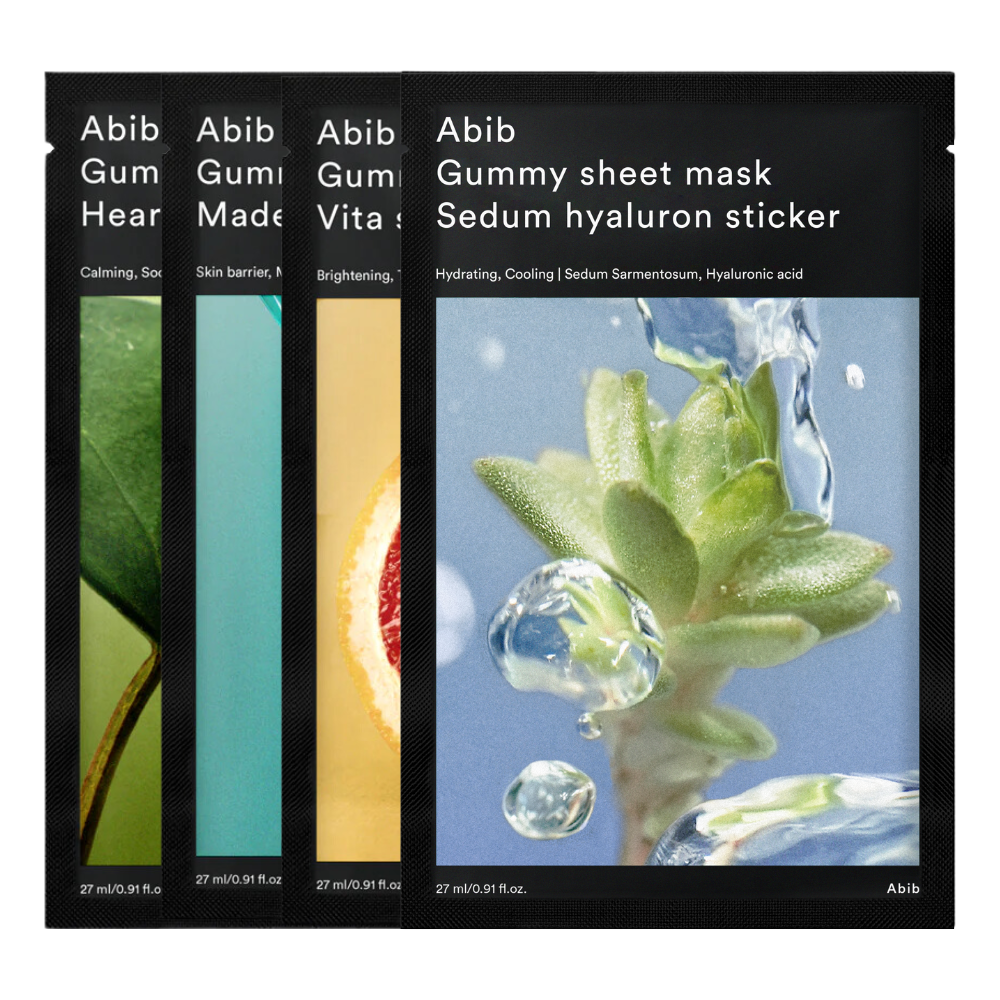 Gummy Sheet Mask - 4 Types (1pc)