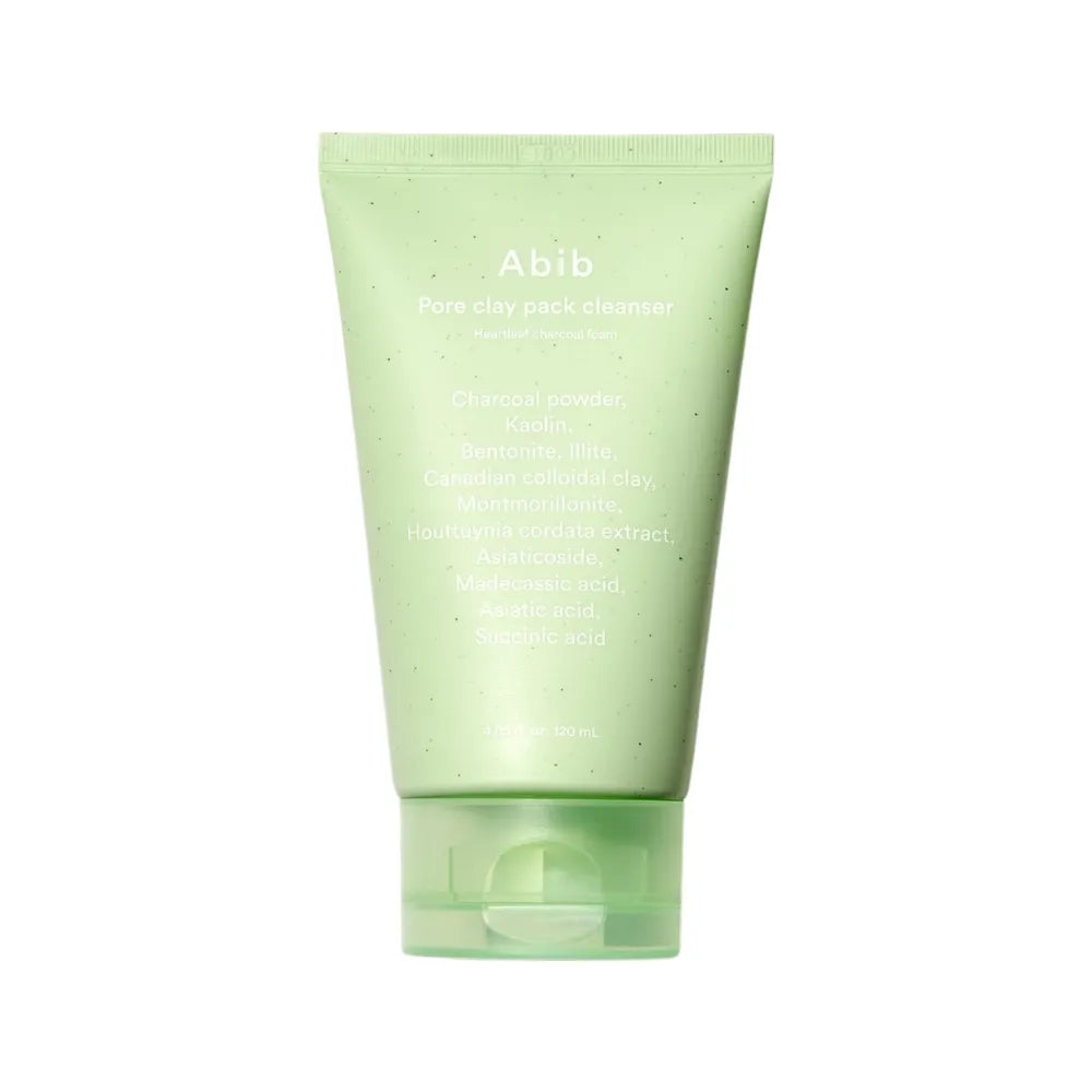 Pore Clay Pack Cleanser Heartleaf Charcoal Foam (120ml)