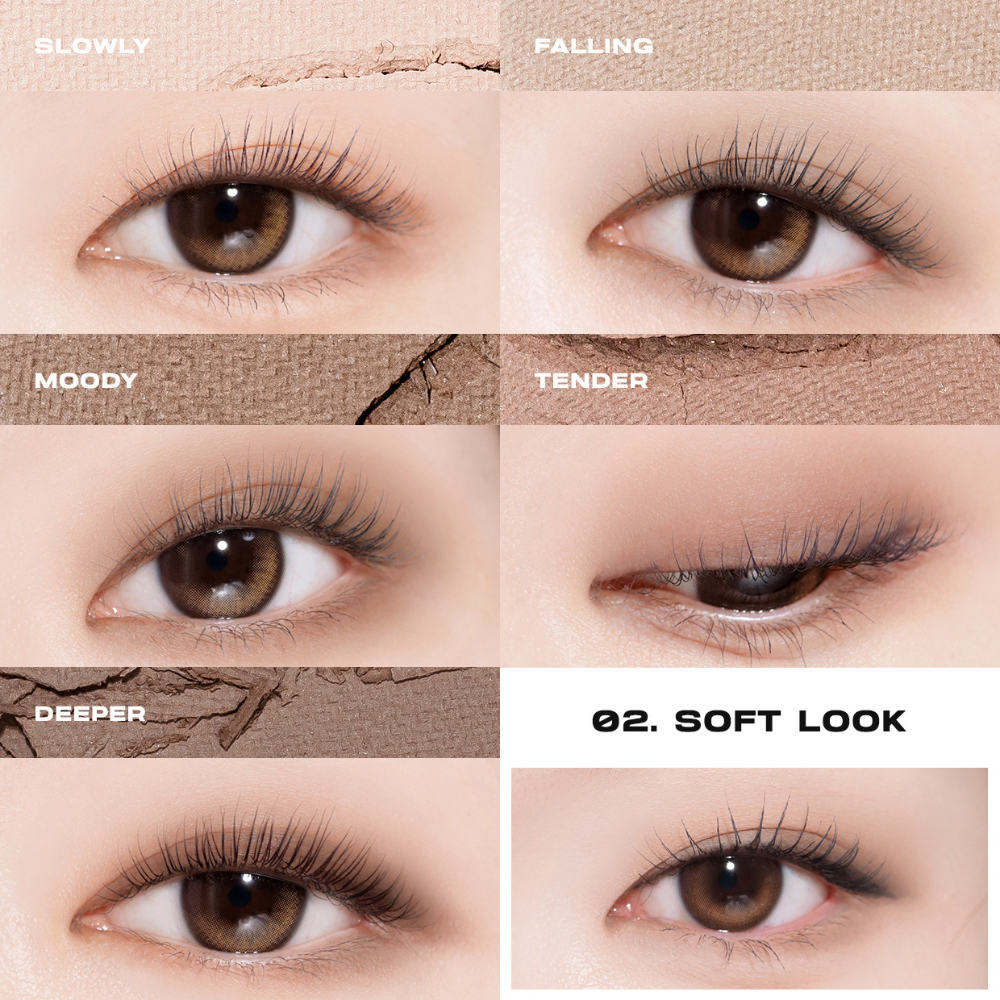 Return To Basic Shadow Palette - #02 Soft (9g)