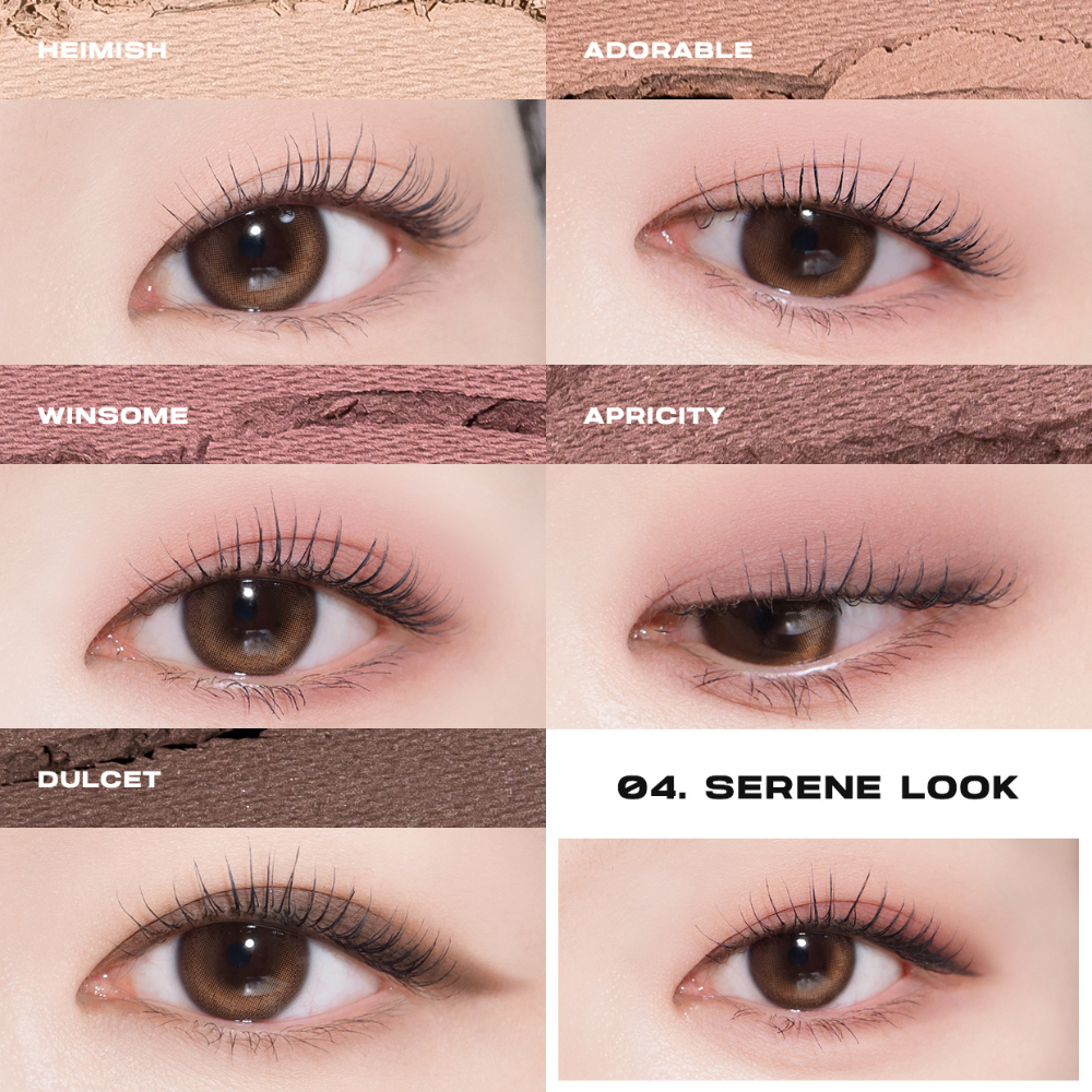 Return To Basic Shadow Palette - #04 Serene (8g)