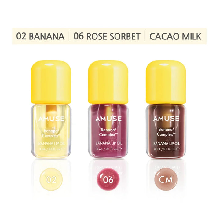Banana Lip Oil Mini Trio (3pcs)