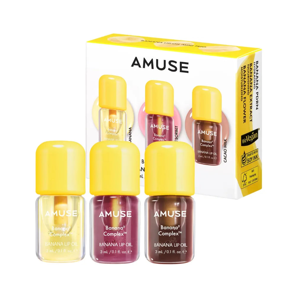 Banana Lip Oil Mini Trio (3pcs)