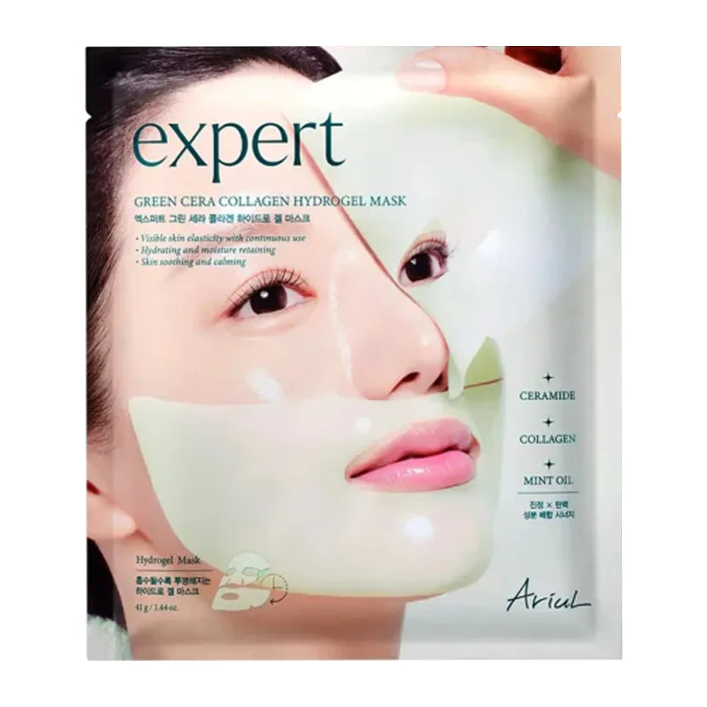 Expert Green Cera Collagen Hydrogel Mask - 1pc
