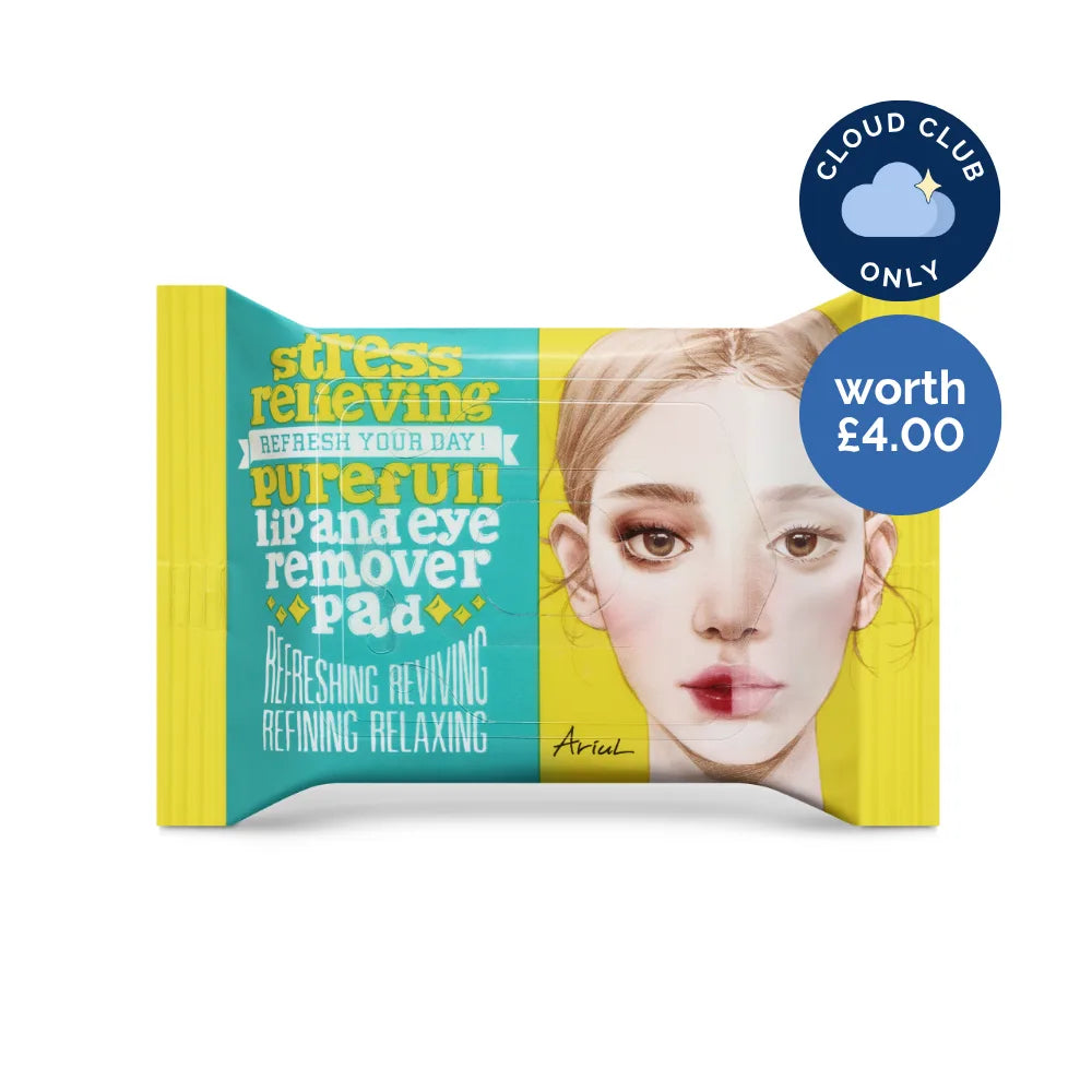 [REDEEM] Stress Relieving Purefull Lip And Eye Remover Pad - 30 pads