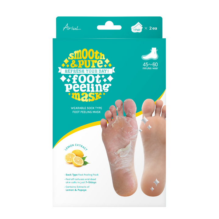 Smooth & Pure Foot Peeling Mask (2pcs)