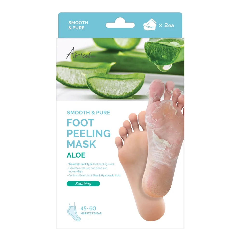 Smooth & Pure Soothing Foot Peeling Mask - Aloe (2pcs)