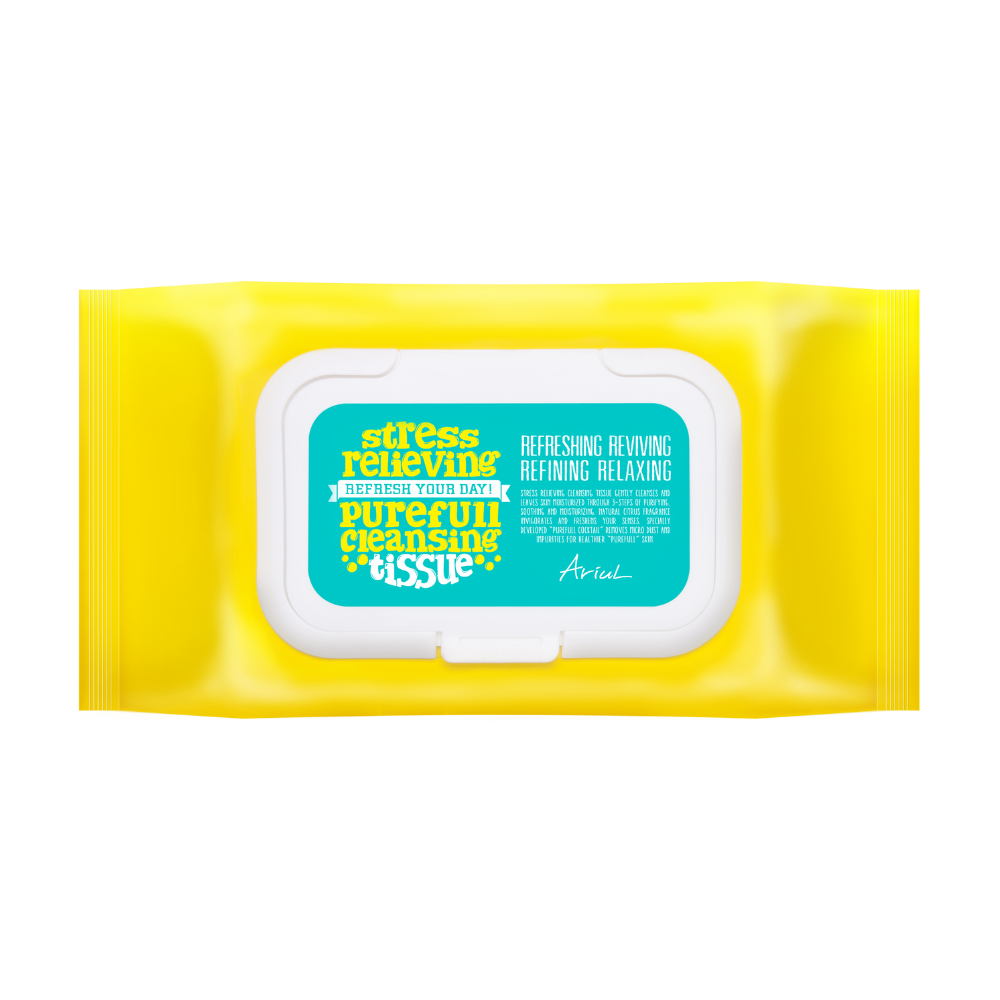 Stress Relieving Purefull Cleansing Tissue - 80pcs
