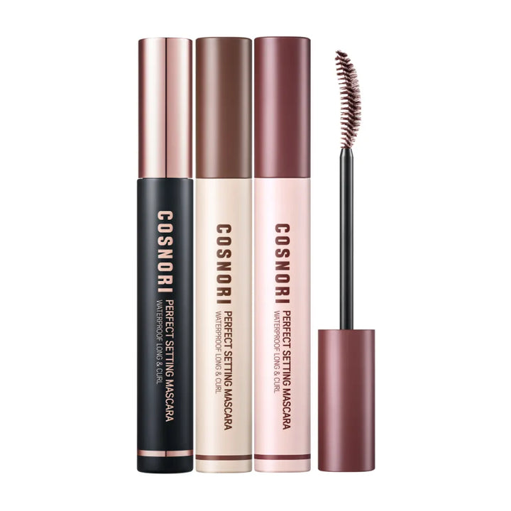 Perfect Setting Mascara Waterproof Long & Curl - 3 Colours (7ml)
