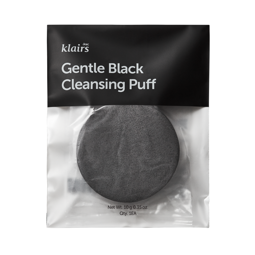 Gentle Black Cleansing Puff - 1pc