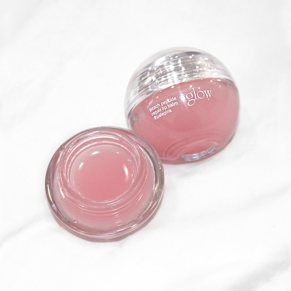 peach peptide repair lip balm #palepink (8g)