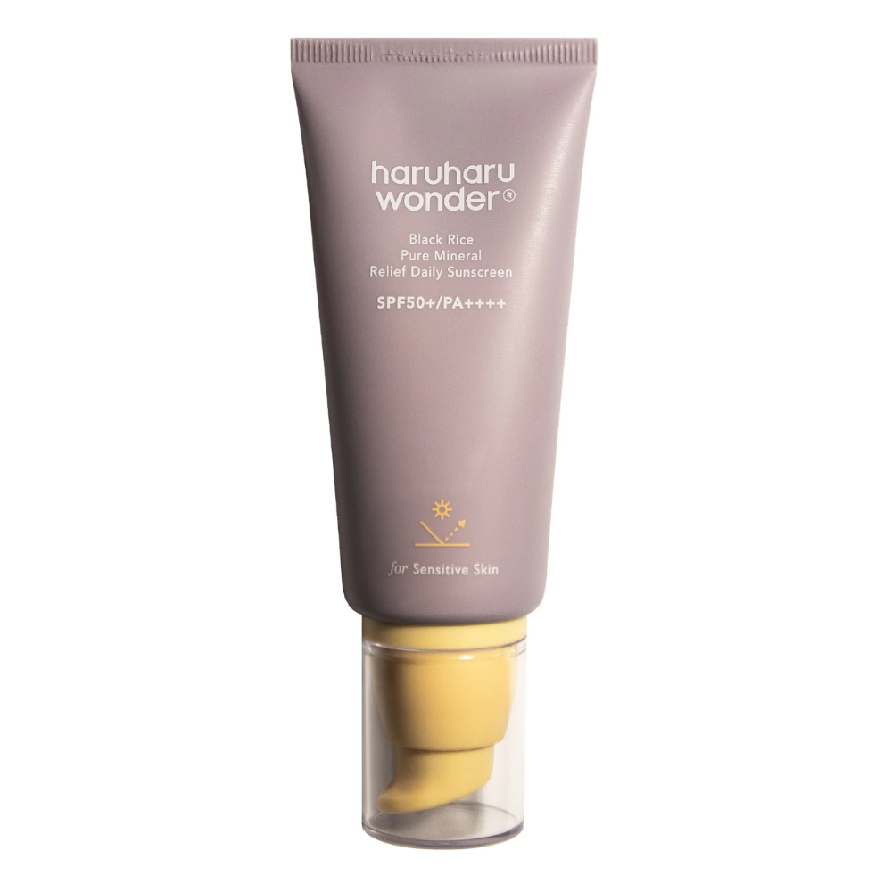 Haruharu Wonder Black Rice Pure Mineral Relief Daily Sunscreen SPF50+ PA++++ 50ml