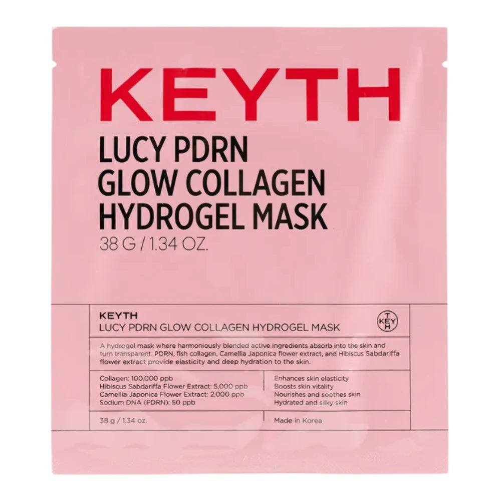 Lucy PDRN Glow Collagen Hydrogel Mask (1pc)