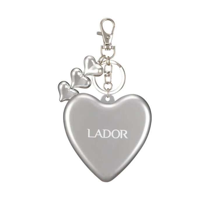Heart Brush - Silver (1pc)