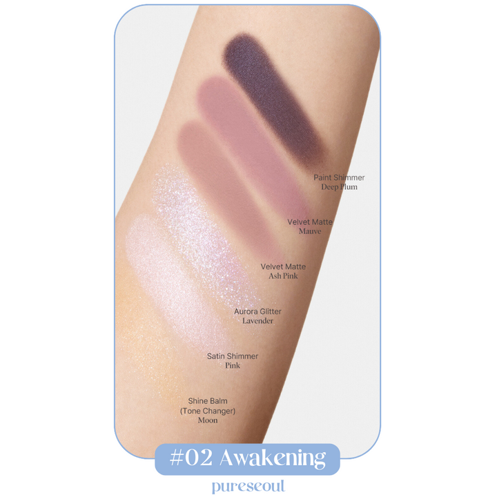 Forever6 Eyeshadow Palette - #02 Attention