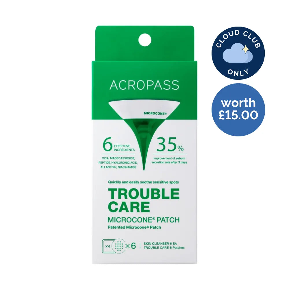 [REDEEM] Trouble Care Microneedle Acne Patches - 6 Pack (6 Patches + 6 Prep Wipes)