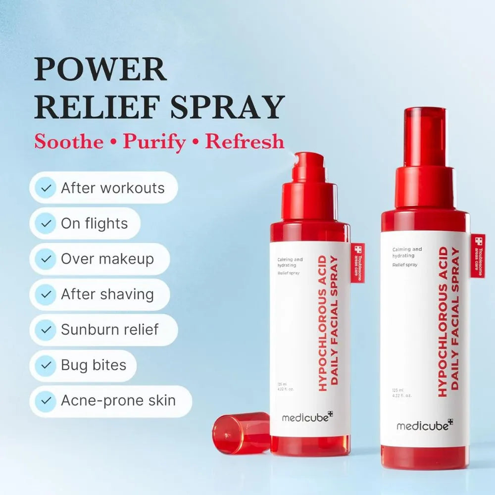 Hypochlorous Acid Daily Facial Spray (125ml)