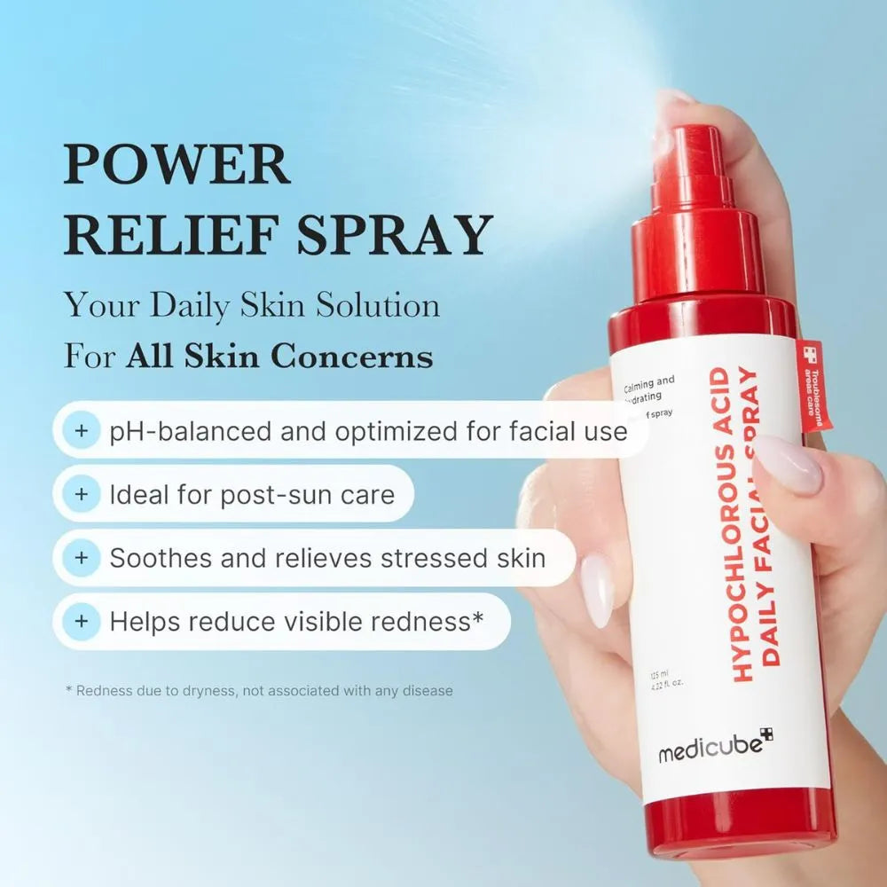 Hypochlorous Acid Daily Facial Spray (125ml)