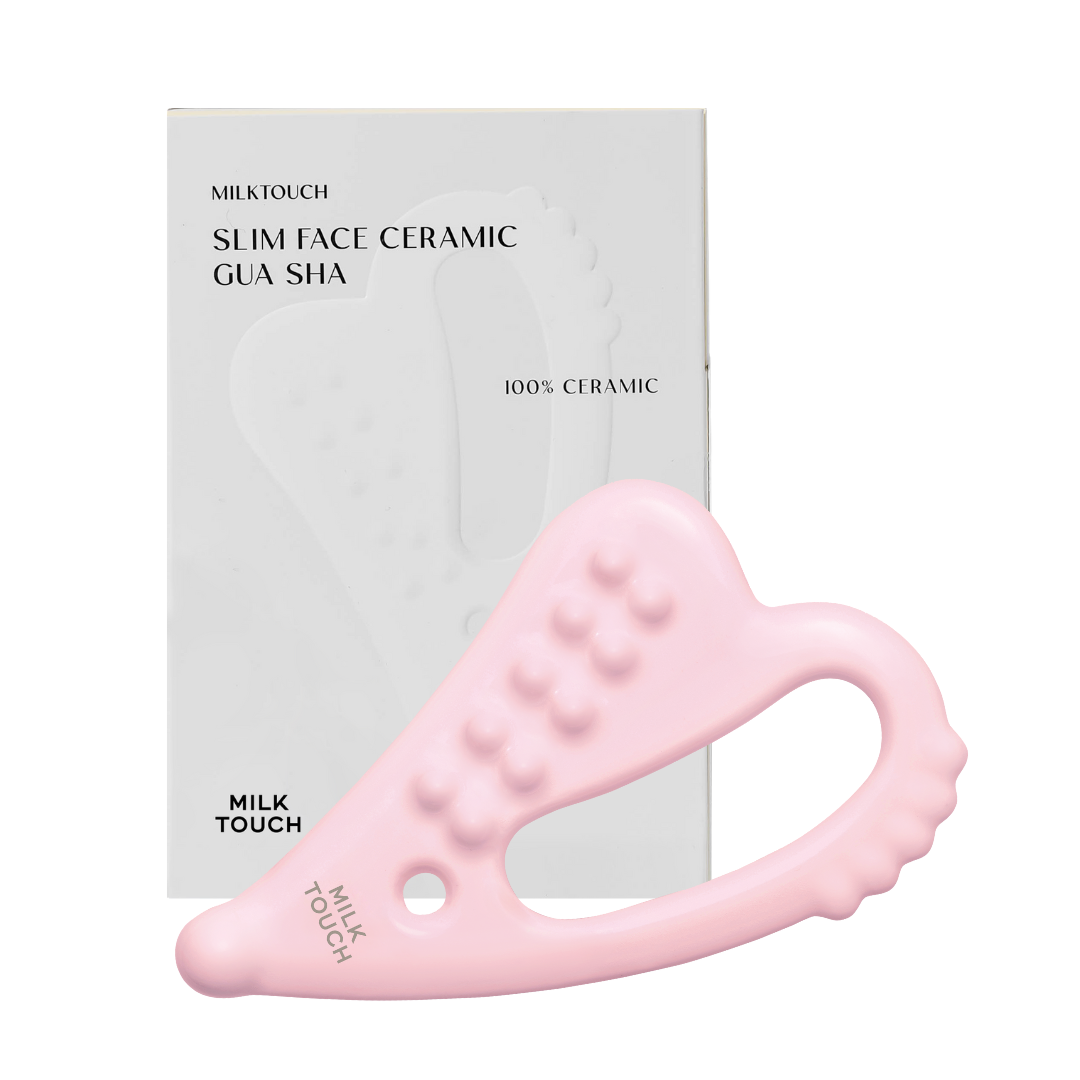 Slim Face Ceramic Gua Sha - Pink (1pc)