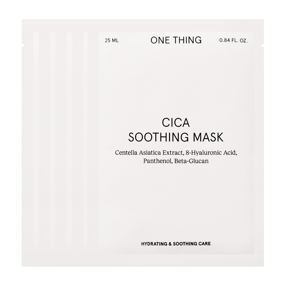 Cica Soothing Mask - 5pcs Box