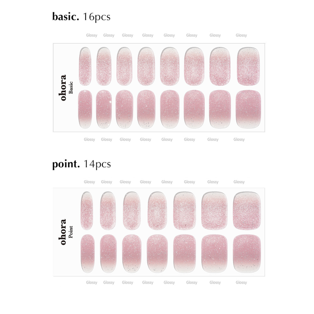 Semi-Cured Gel Nail - N Beginning (30pcs)