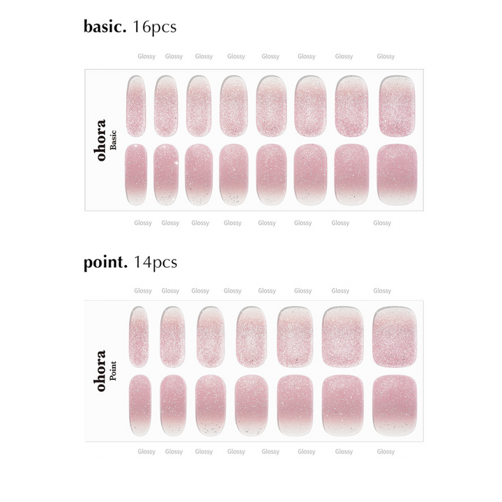Semi-Cured Gel Nail - N Beginning (30pcs)