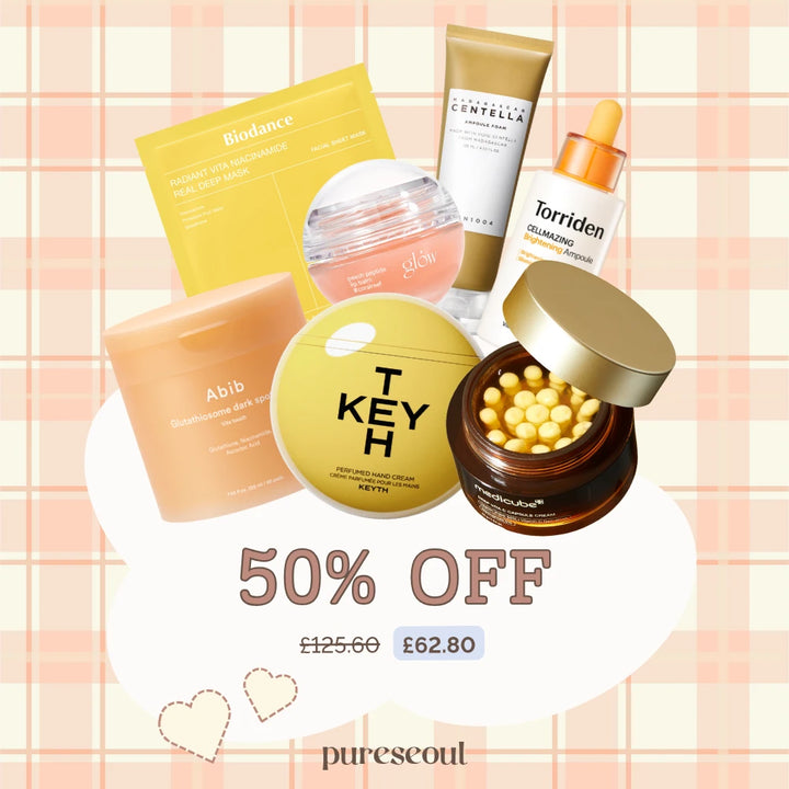 [50% OFF] K-Beauty Autumn Edit Box - 7pcs