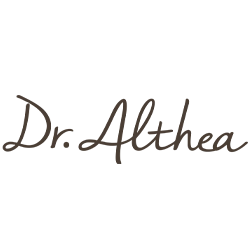 Brown Logo of famous Korean skincare brand Dr Althea