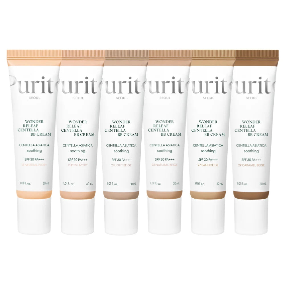 Wonder Releaf Centella BB Cream BB Cream - 6 Shades (30ml)