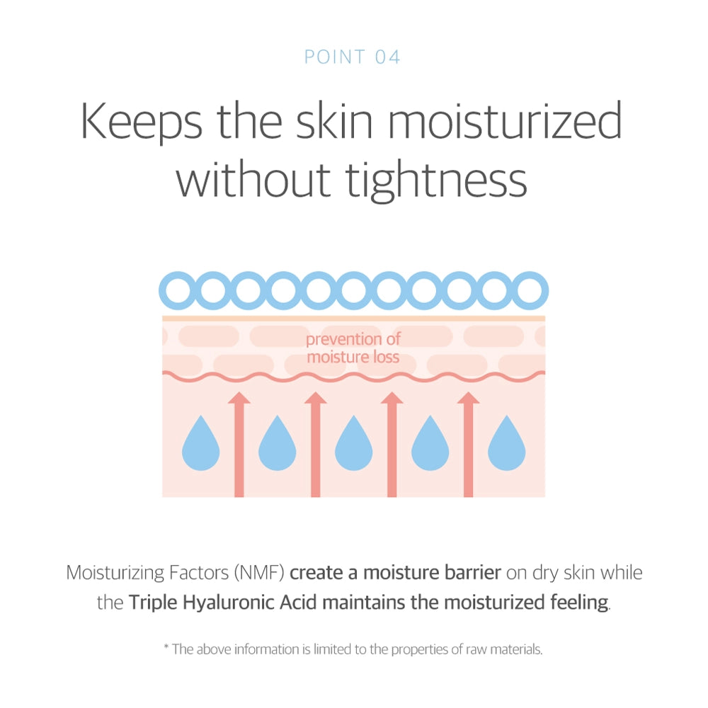 Infographic: Round Lab's korean dokdo cleanser keeps skin moisturised without dryness 