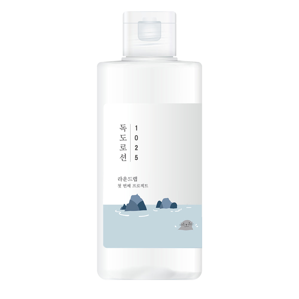 ROUND LAB viral Korean Beauty Dokdo moisturising lotion with marine ingredients for sensitive skin