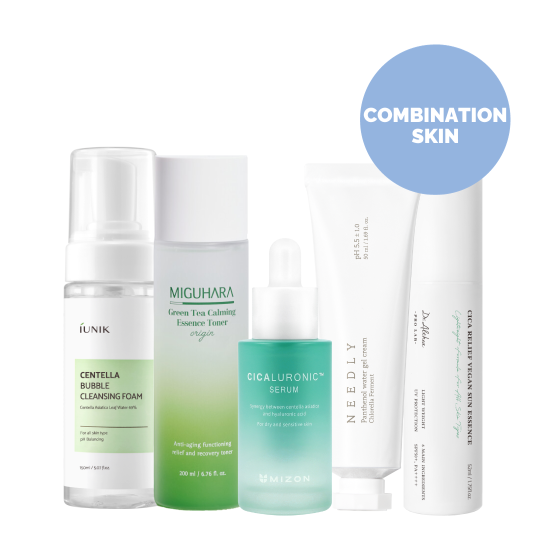 Combination Skin - 5 Step Skincare Routine (Inc. 5 Items)