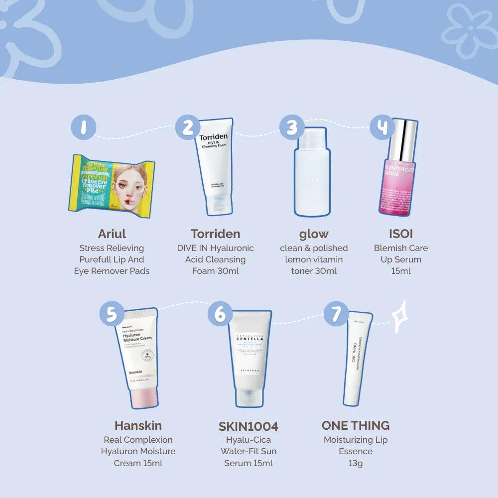 K-Beauty Spring Essentials Kit (8pcs)