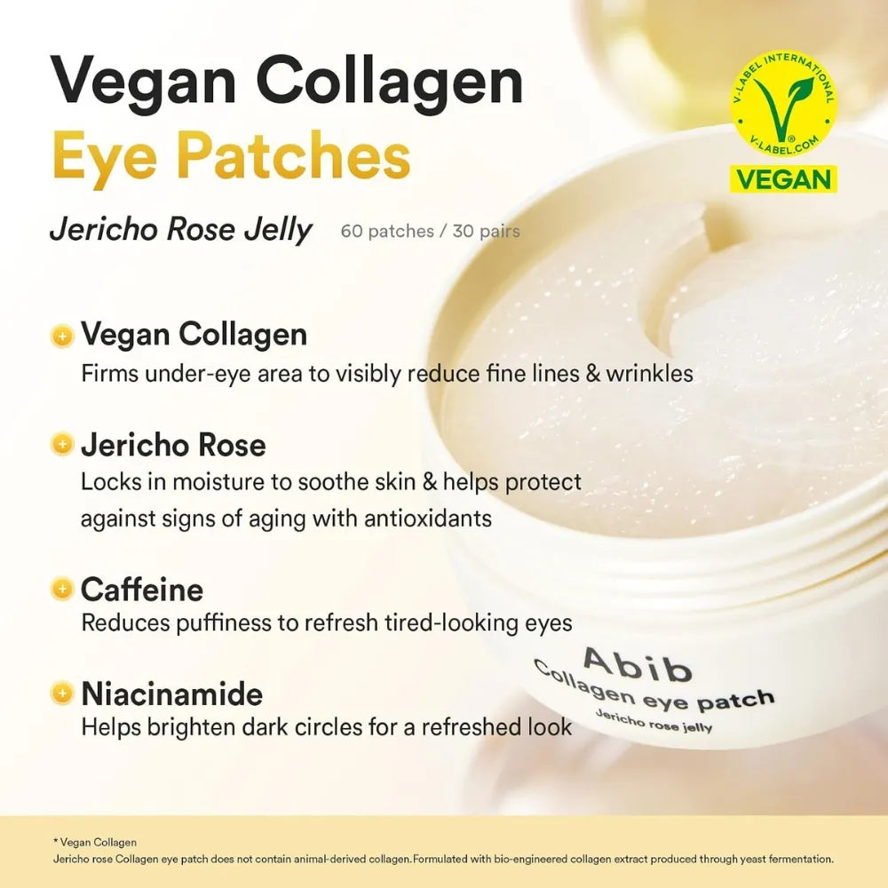 Collagen Eye Patch Jericho Rose Jelly - 60pcs