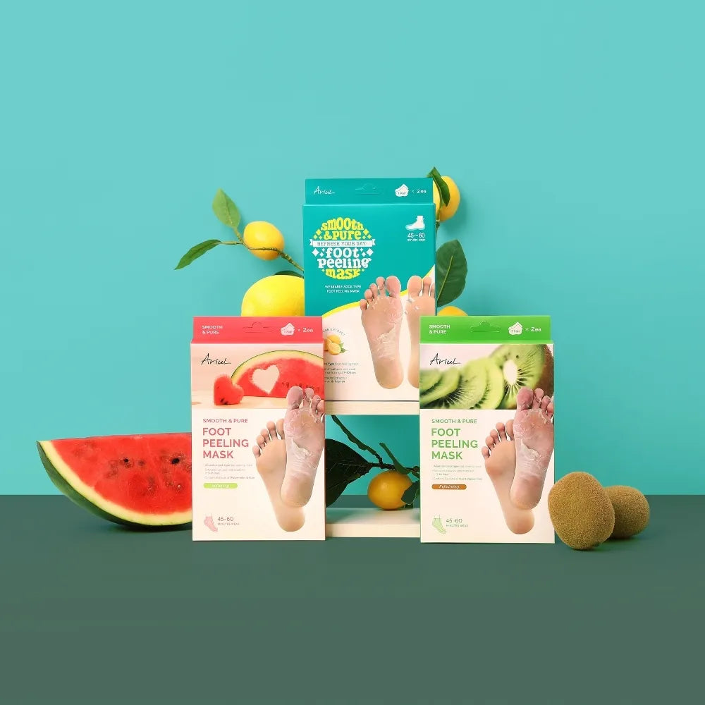 Smooth & Pure Softening Foot Peeling Mask - Watermelon (2pcs)