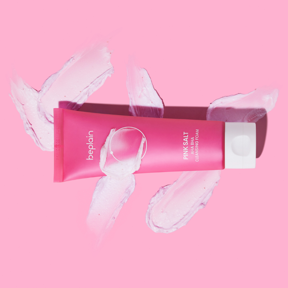 Pink Salt AHA BHA Cleansing Foam (120ml)