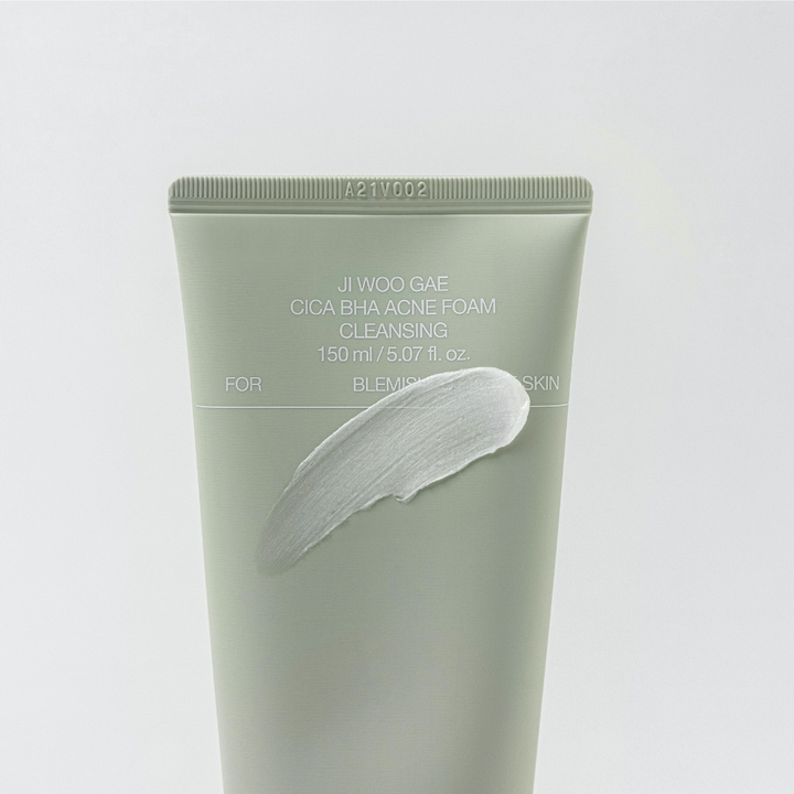 Ji Woo Gae Cica BHA Acne Foam Cleansing (150ml)