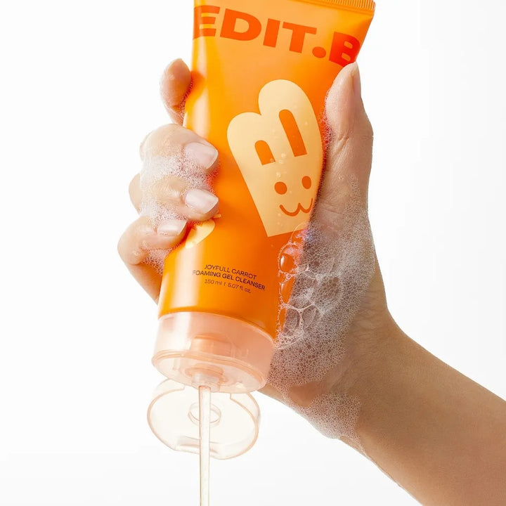 Joyfull Carrot Foaming Gel Cleanser (150ml)